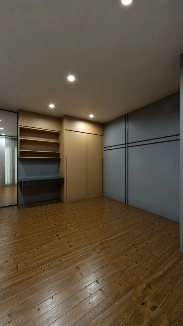 modelo 3d habitacion interior en sketchup con textura
